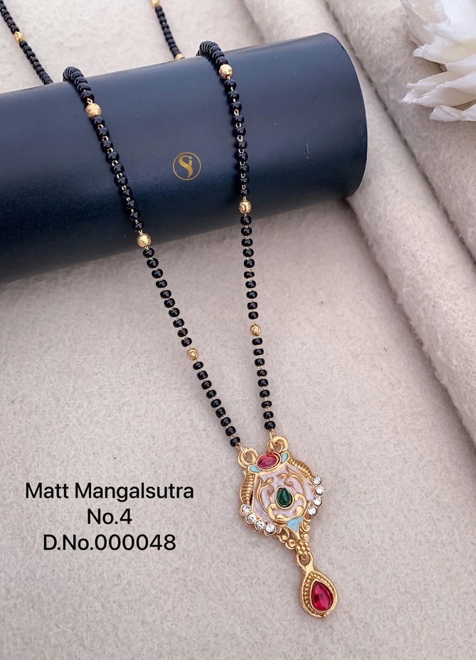 4 MH Daily Wear Matte Mangalsutra Manufacturers
